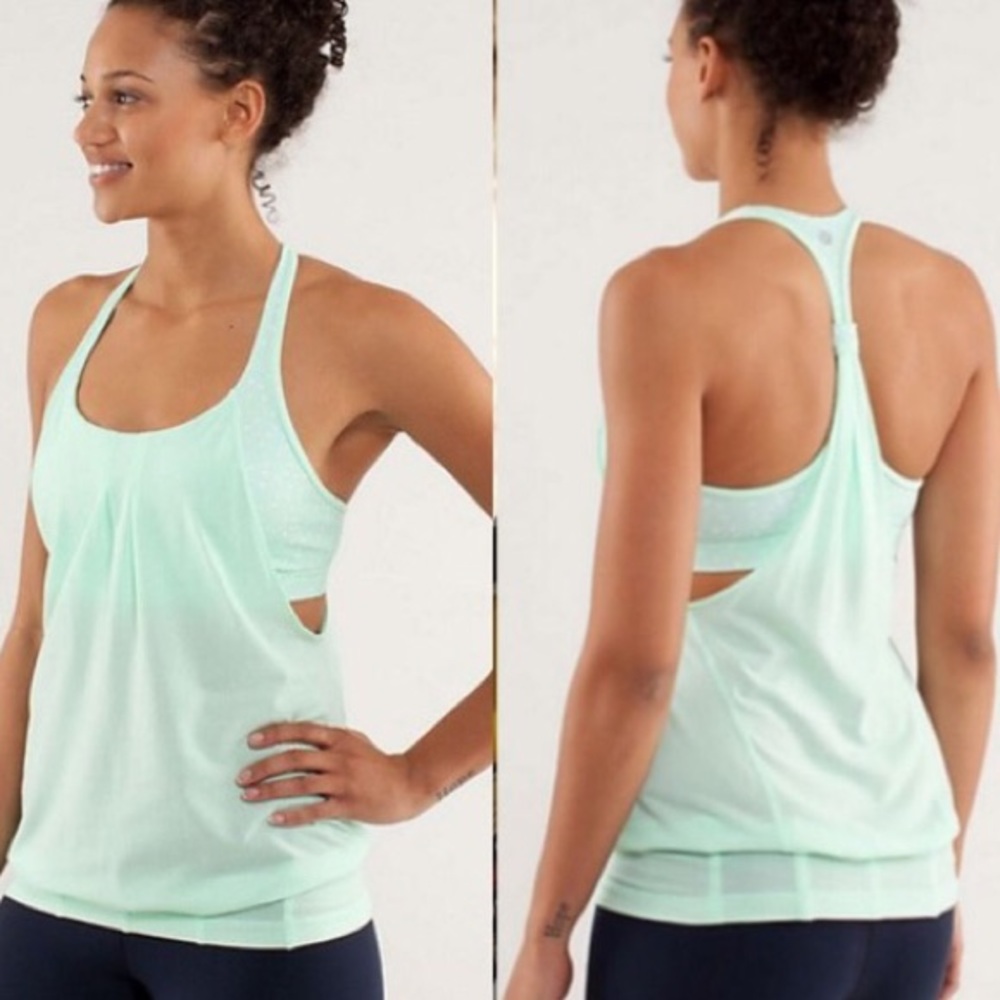 Lululemon Practice Freely Tank w/ Built in Bra